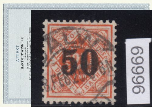 AD Württemberg 1923, Mich.-Nr.: 188 gestempelt  geprüft  Attest
