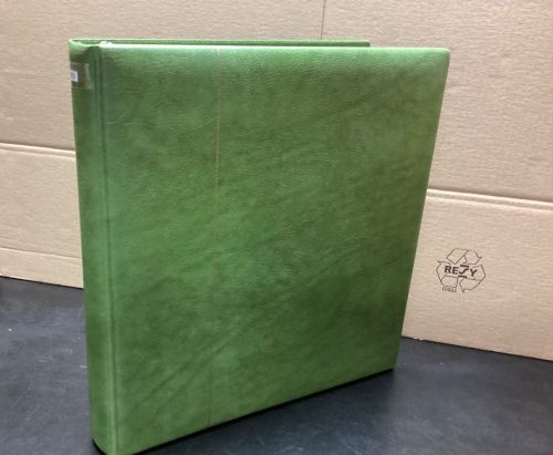 KABE Ringbinder  wattiert leer hellgrün gebraucht