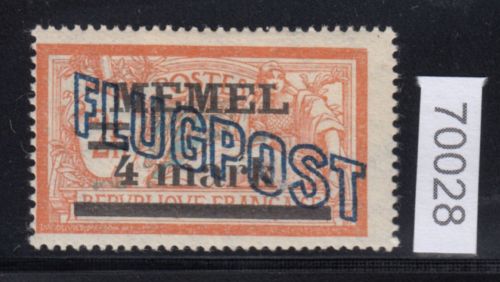 Memel 1921 Mi. Nr. 46 y Ia *