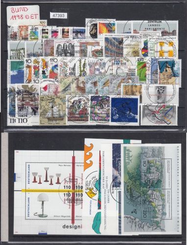 Bund 1998, Mich.-Nr.: 1965-2026 Gestempelt  Berlin  Komplett  LUXUS Vollstempel