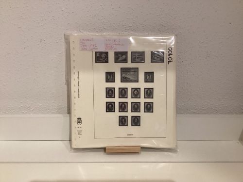 Lindner-T DDR 1949-59 Vordrucke gebraucht Altes System Mängel  Lesen