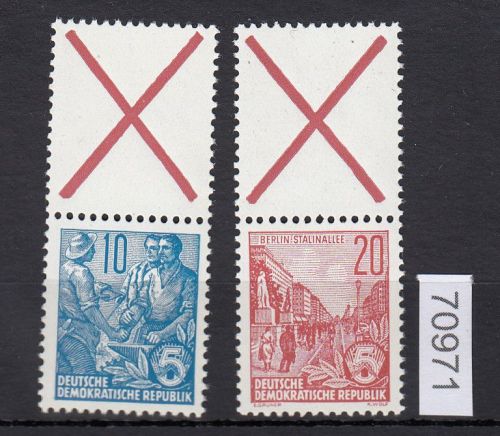 DDR 1957, Mich.-Nr.: ** (Richter S28+27)