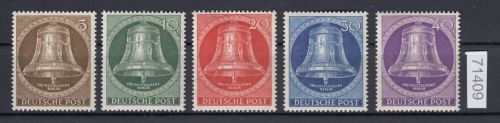 Berlin 1953, Mich.-Nr.: 101-105 **