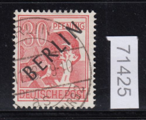 Berlin 1948, Mich.-Nr.: 11 LUXUS Voll-Stempel Berlin Charlottenburg
