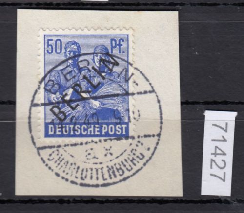 Berlin 1948, Mich.-Nr.: 13 LUXUS Voll-Stempel geprüft  Berlin Charlottenburg