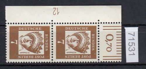 Berlin 1961, Mich.-Nr.: 200 **  DZ  12    Druckerzeichen 12