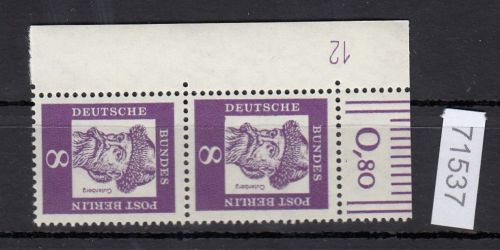 Berlin 1961, Mich.-Nr.: 201 **  DZ  12    Druckerzeichen 12