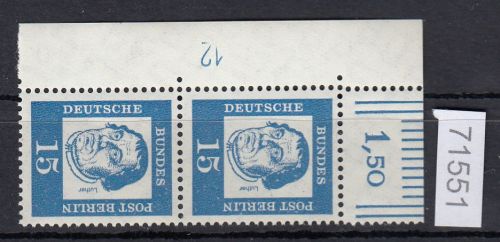 Berlin 1961, Mich.-Nr.: 203 **  DZ 12    Druckerzeichen 12