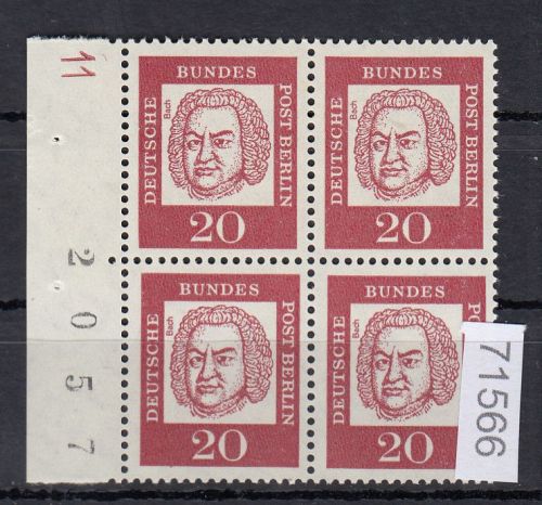 Berlin 1961, Mich.-Nr.: 204 **  DZ 11   Druckerzeichen 11
