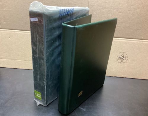 SAFE  Alben/Variant + Schuber  grün Leer für Briefe, Postkarten, ETB, FDC