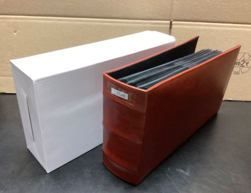 Lindner Briefe  Album FIRMO L  rot  100 Briefe  lang - OVP