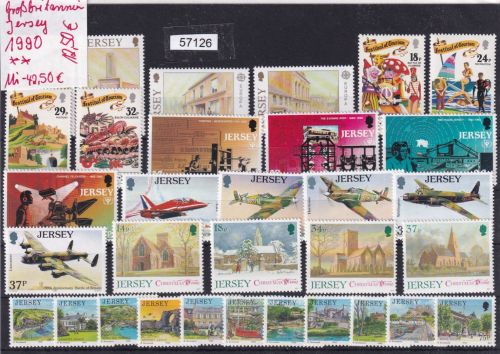 GB-Jersey 1990, Mich.-Nr.: ** komplett