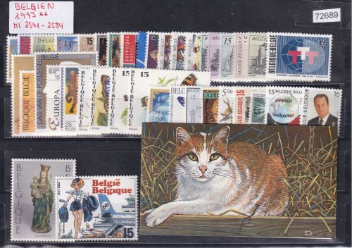Belgien 1993, Mich.-Nr.: komplett **