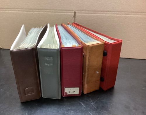 Briefe Alben 5 Stück  gebraucht leer LESEN