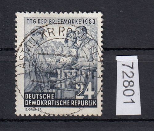 DDR 1953, Mich.-Nr.: 398 gestempelt  Zentrisch LUXUS