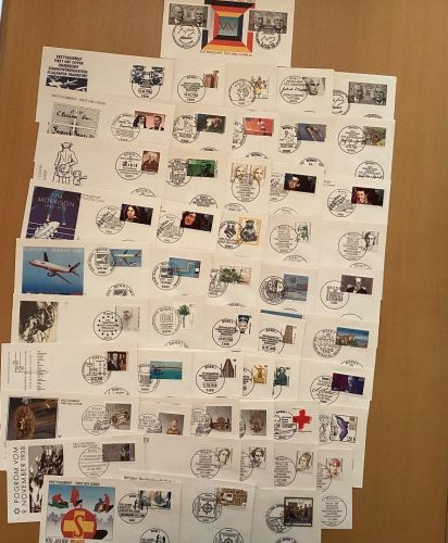Bund 1988  FDC Briefe kompletter Jahrgang
