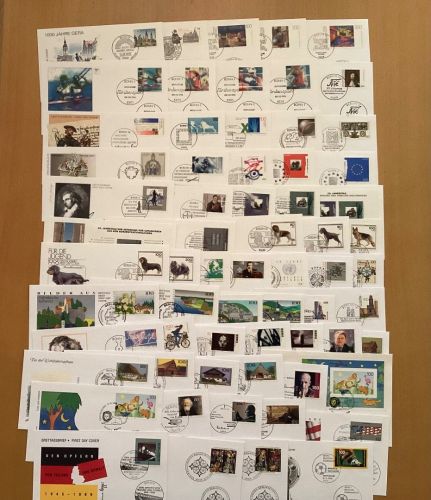 Bund 1995  FDC Briefe kompletter Jahrgang