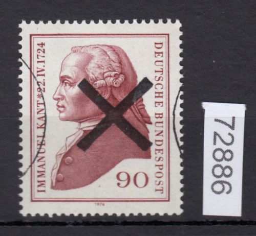 Bund 1974, Mich.-Nr.: 806  Andreaskreuz
