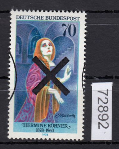 Bund 1976, Mich.-Nr.: 911  Andreaskreuz