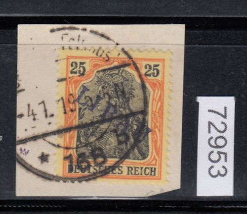 Ober. Ost Libau 1919, Mi.-Nr. 5 B b  gestempelt geprüft