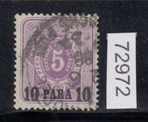 DAP Türkei 1884, Mich.-Nr.: 1  gestempelt