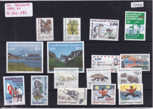 Dänemark Grönland 1995, Mich.-Nr.: ** komplett