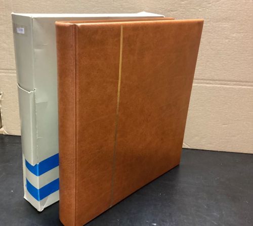 SAFE Ringbinder (14 Ringe) 1 mal neuwertig leer braun