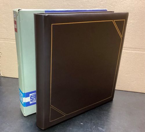SAFE Ringbinder (14 Ringe) 1 mal neuwertig leer braun