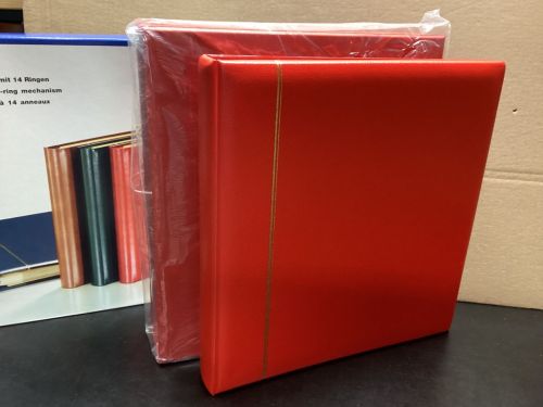 SAFE Ringbinder+ Kassette  Favorit ( 14 Ringe)  1 mal  leer neuwertig  rot