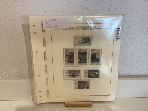 Schaubeck DDR  1980-1984 Vordrucke  gebraucht