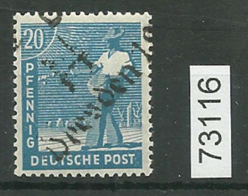 Bezirk 14 nr. 005c Dresden 12 ** 20 Pf. geprüft BPP