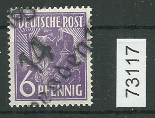 Bezirk 14 nr. 007b Dresden 16 ** 6 Pf. geprüft BPP