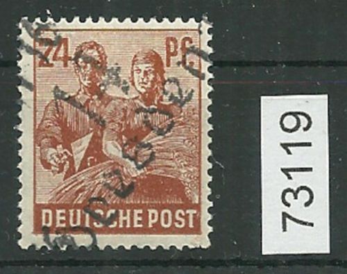 Bezirk 14 nr. 007b Dresden 16 ** 24 Pf. geprüft BPP