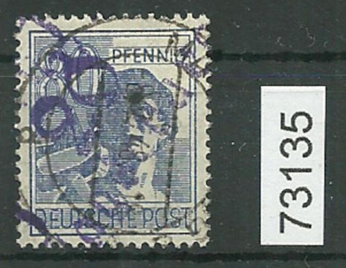 Bezirk 20 nr. 101a Magdeburg 1 ʘ 80 Pf., violett, geprüft BPP
