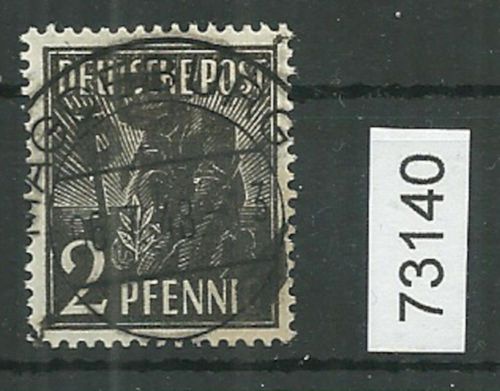 Bezirk 20 nr. 101h Magdeburg 5 ʘ 2 Pf., abgedeckter Ort, geprüft BPP