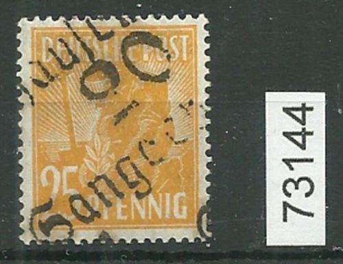 Bezirk 20 nr. 137a Sangerhausen * 25 Pf., geprüft BPP