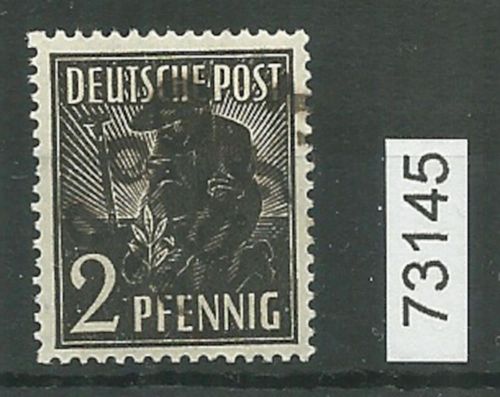Bezirk 20 nr. 178d Zeitz 3 a ** 2 Pf., geprüft BPP