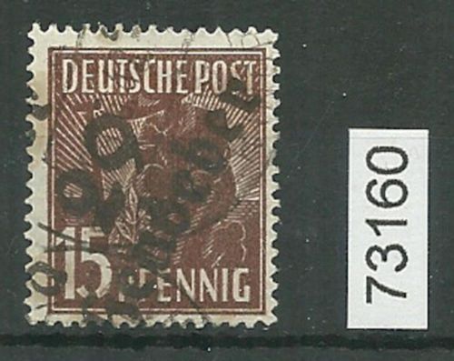 Bezirk 29 nr. 024 Heudeber a ⨀ 15 Pf., Mängel, erhöht geprüft BPP