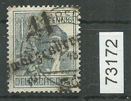 Bezirk 41 nr. 096c Schwarzenberg Land ʘ 12 Pf., geprüft BPP