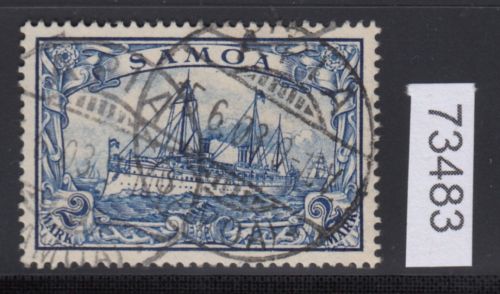 Kolonien Samoa 1900, Mich.-Nr.:17 gestempelt  geprüft