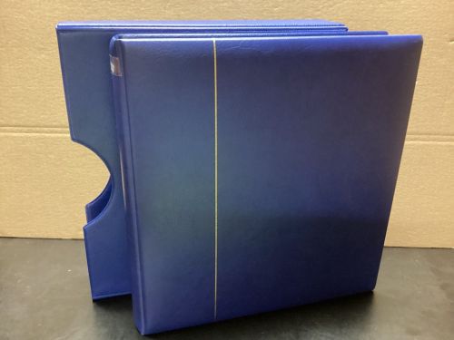 KABE Ringbinder RB  2000 + Schuber  leer wattiert   blau