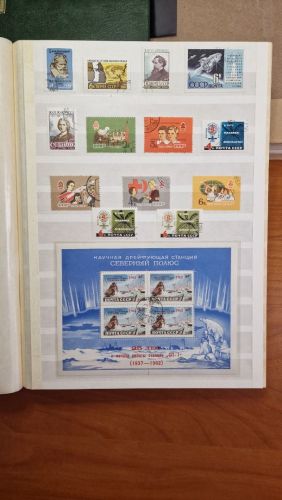 Sammlung Posten   Sowjetunion   1959-67   gestempelt  im Großem Album