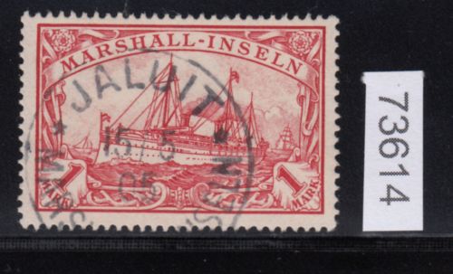 Kolonien Marshall-Inseln 1901, Mich.-Nr.: 22 gestempelt