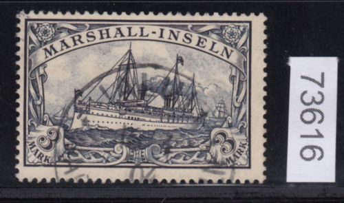 Kolonien Marshall-Inseln 1901, Mich.-Nr.: 24 gestempelt
