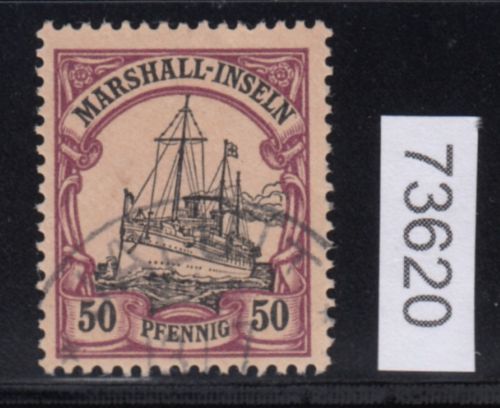 Kolonien Marshall-Inseln 1901, Mich.-Nr.: 20 gestempelt