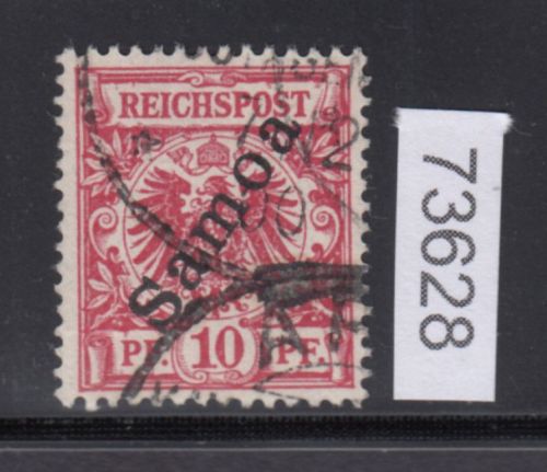 Kolonien Samoa 1900, Mich.-Nr.:  3 c gestempelt geprüft