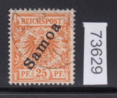 Kolonien Samoa 1900, Mich.-Nr.:  5 b gestempelt geprüft