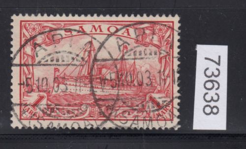 Kolonien Samoa 1900, Mich.-Nr.:16 gestempelt