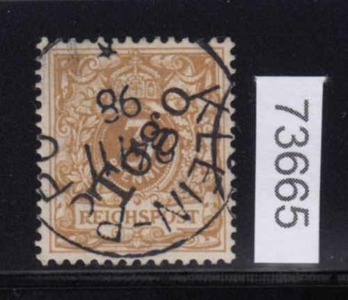 Kolonien Togo 1897 , Mich.-Nr.: 1 b gestempelt