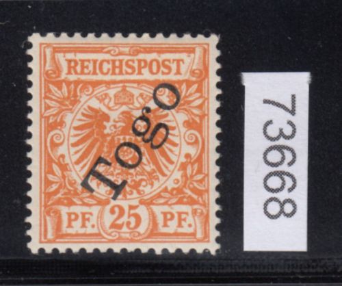 Kolonien Togo 1897 , Mich.-Nr.: 5 b *